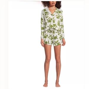 Lands' End Cooling 3 Piece Pajama Set Xl